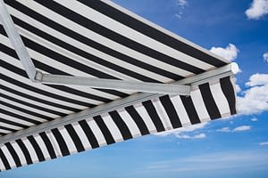 A Striped Awning